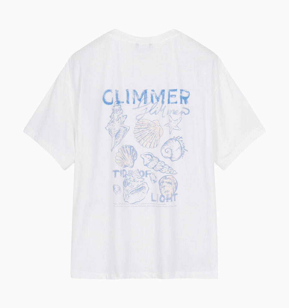 T-SHIRT - sisley k short sleeve t-shirt - Creamy White | Sisley K image number 2